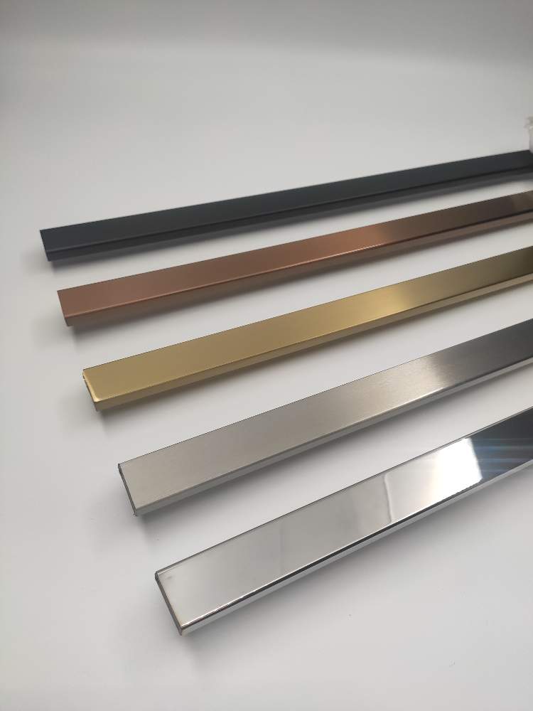Sliding door track, 30 × 10 mm, 1650 mm