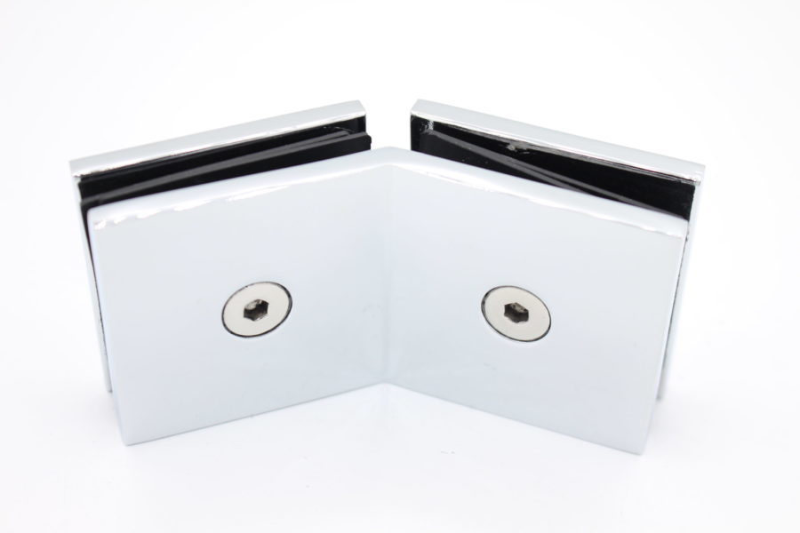 135° glass-to-glass bracket for 10 mm glass