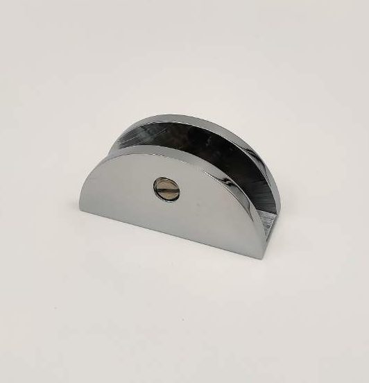 Half-round glass shelf bracket